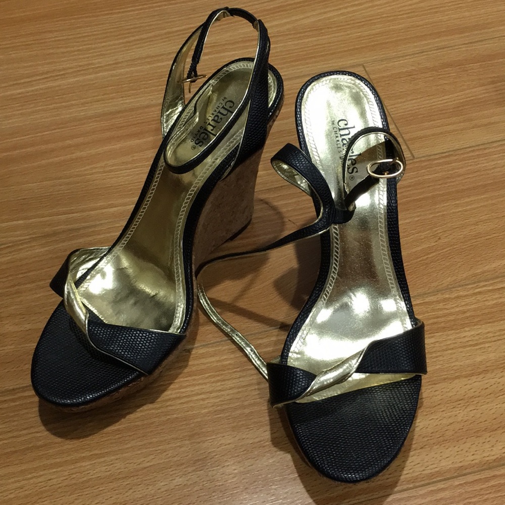 Gold-lined Wedges